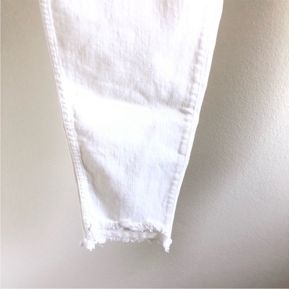 Madewell White 10” High Rise Skinny Jeans 36 - Picture 8 of 11